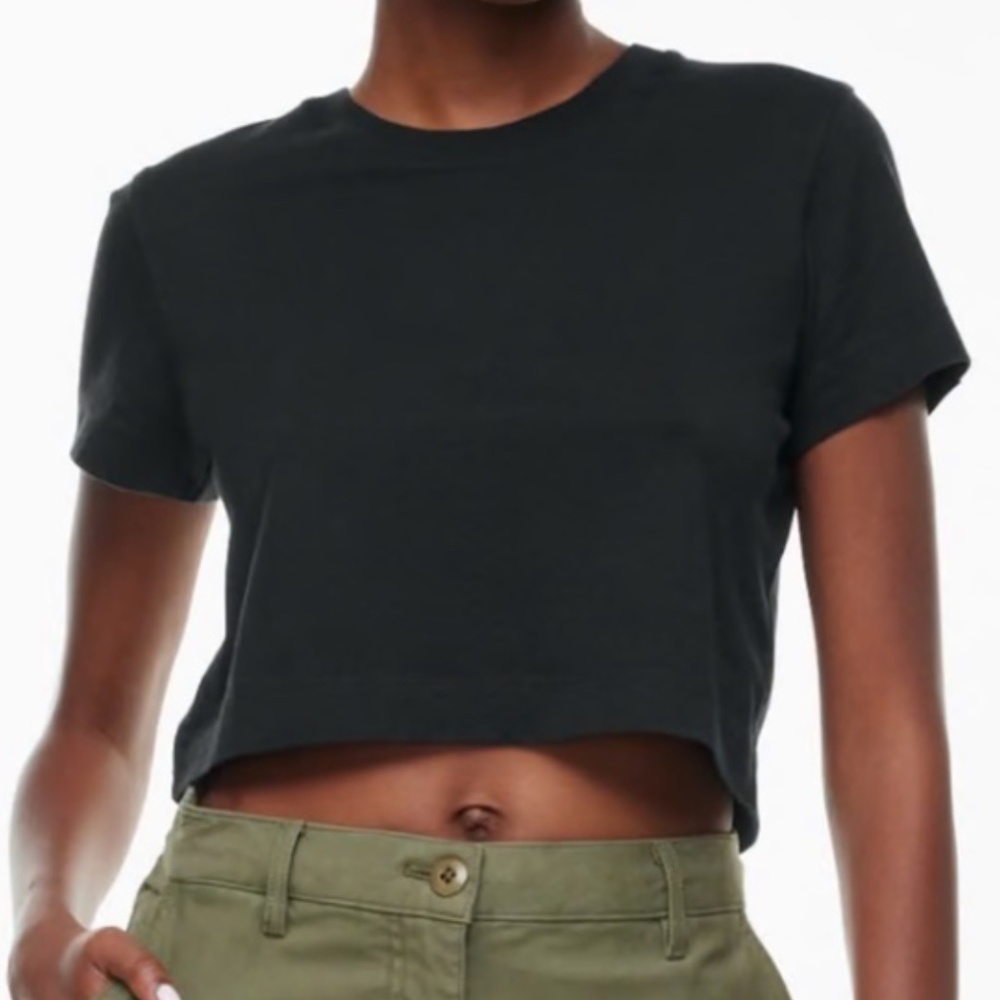 BNWOT- Aritzia Wilfred Free WEEKEND Black Shirt (XS)